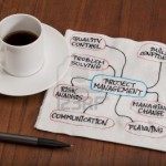 8612730-project-management-concept--flowchart-or-mind-map-as-a-napkin-doodle-on-table-with-espresso-coffee-c